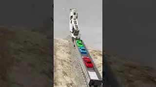 TRAINS VS HILL CLIMB | BeamNG Drive