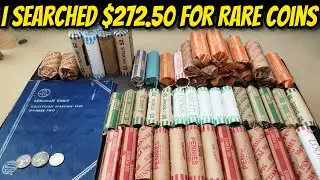 Searching $272.50 in RANDOM Bank Change for Valuable Coins!