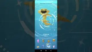 PoGo - Evolved my Shiny Onix & registered Shiny Steelix to Pokedex! 🤩 #pogo #shinypokemon #evolution