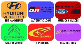 Every WRC Team Logo's Hidden Meaning | Explained in 14 minutes