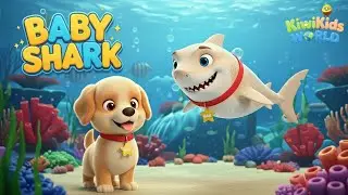 Baby Shark with Bruno and Friends 🦈 Fun Nursery Rhymes & Kids Songs | Viral Kids Song