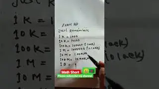 math shorts,very interesting /exam bd shorts.