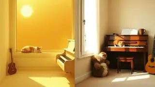🐱 Relaxing Cat Live 24/7 | Cozy Cats Sleeping & Playing | Calm Music for Cats