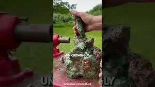 Melting the shiny out of rocks?!