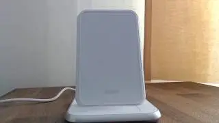 ZENS White Standing Wireless Charger