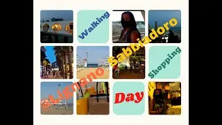 Lignano Sabbiadoro Italy, Terraza Mare ( Sea Terrace), Shopping street and Restaurant. August 2020