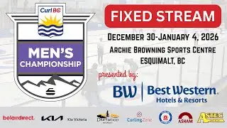 Brad Wood vs. Rob Nobert - Draw 1 - BC Men's Curling Championships presented by Best Western [B]