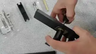 Aluminum Alloy Door Lock Handle Can Be Adjust For Left Or Right