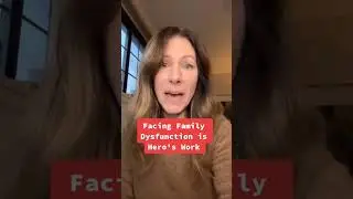 Facing Family Dysfunction is Hero's Work #shorts #marriagetips #couplescoaching #consciousmarriage