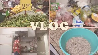 vlog de um dia muito tenso/fiz comprinhas no mercado