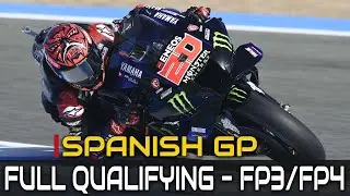 MotoGP 2022 | Jerez Qualifying results - FP3 - FP4 at Spanish GP