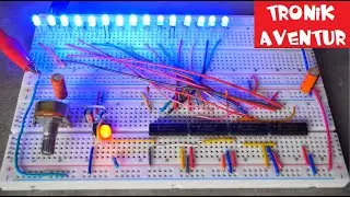 TRONIK AVENTUR 371 COMPTEUR BINAIRE 4 BITS 74LS161
