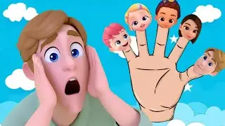 Daddy Finger Song With Bebefinn | Learn Family Members With Bebefinn | Nursery Rhymes & Songs