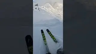 endless pow day with kevin guri #blackcrows #skiing
