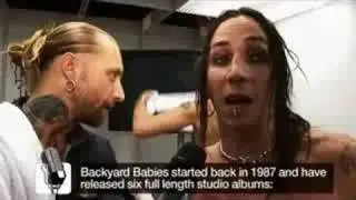 GC08 Guitar Hero: WT Special - Backyard Babies Interview by Gamereactor