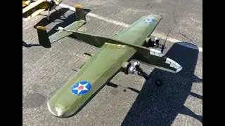 Линия управления B-25 Mitchell с двумя двигателями Cox .049