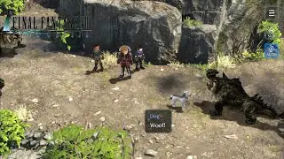 Final Fantasy 7 Ever Crisis - Glenn Calls a Dog Stamp