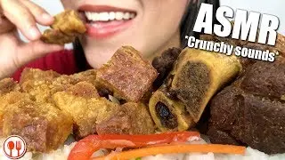 ASMR FILIPINO FOOD Lechon Kawali + Crispy Pata Mukbang | LaniEats ASMR