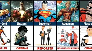 Secret Jobs of DC Superheroes BEFORE They Saved the World!