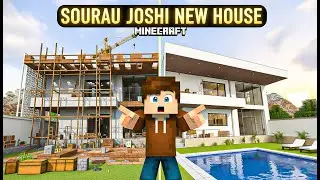 Building Sourav Joshi New House in Minecraft 🏠 | Live Stream