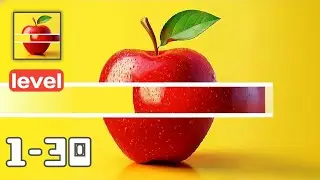 Slide Puzzle: Joyful Play - Gameplay Walkthrough Levels 1-30 - Puzzle game with beautiful images