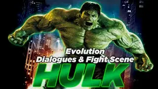 Greatest Hulk Evolutions, Dialogue's & Hulk Fight Scene 1977-2023