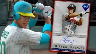 Drafted 99 Chipper Jones! NEW World Series Reward! - MLB The Show 19 Battle Royale Diamond Dynasty