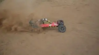 King Motor Desert Buggy Bashin Thrashin & Jumpin at Lannys sand Quarry
