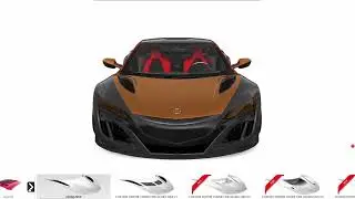 Playing 3D Tuning, CUSTOMIZE ANY CAR YOU WANT! Acura NSX 2020