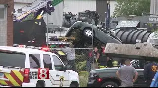 Car and body removed from water in New Haven