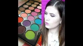Распаковка посылки || палетка матовых теней Modern Mattes 28 оттенков BH Cosmetics