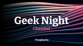 Clean Architecture - Connecting the dots | Srihari Sridharan | GeekNight