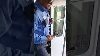 Bahrain security guard really life in gulf country #shortvideo
