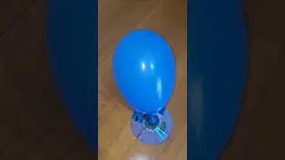 Top Scientist Reveals Amazing CD Balloon Hovercraft Hack #balloon hovercraft #ytshorts #experiment