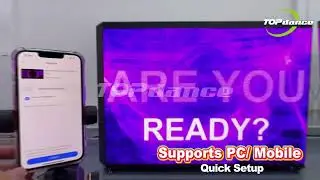 TOP DANCE LED SCREEN DJ BOOTH WITH DRAWER