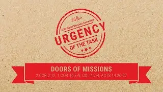 20210425AM - James Hudson Taylor IV - Doors Of Missions