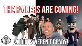Patriots Fans Weren&rsquo;t Ready for THIS! Raiders Gameday Vlog 