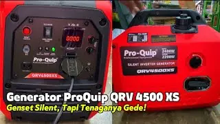 UNBOXING & TES | Genset Silent Inverter ProQuip QRV 4500 XS – Senyap & Stabil !!!