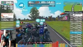 No Luck!, Zwift Race Stage 2 NYC Showdown Prospect Park Loop (A) in New York