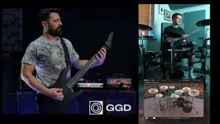 GGD RIFF CHALLENGE ⚡ GET GOOD DRUMS ⚡GROOVE METAL JAM