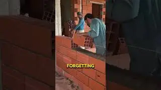 То, как он строит кирпичные стены, впечатляет, но есть одна большая проблема.