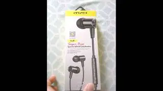 Very Cheap Earphones 250 on Lazada | AWEI Brand (good sounds quality)