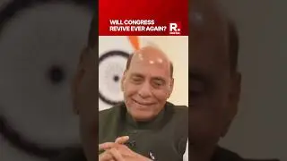Rajnath Singh Predicts The Future Of Congress, Says Difficult For Party Revive