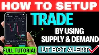 How To Use Suppy and Demad Indicator | Ut Bot Alert #altcoinfirst #indicators