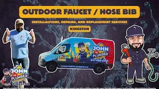 🔧 Outdoor Faucet, Hose Bib Installation & Repair in Kingston | Frost Free Hose Bib |John The Plumber