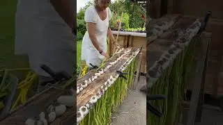 🧄Garlic curing time 🤩👩&zwj;🌾
