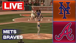 🔴LIVE 🔴Atlanta Braves vs New York Mets/ August 23/ Mlb Envivo/MLB THE SHOW 25