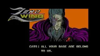 Zero Wing (Genesis) running on Analogue MegaSG (1080p)
