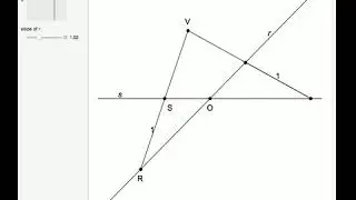 Verging Using a Marked Ruler
