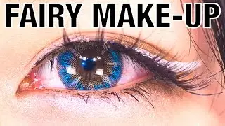 White FAIRY MAKE-UP TUTORIAL by Japanese kawaii fashion model Yui Minakata | 皆方由衣のフェアリー系メイク講座